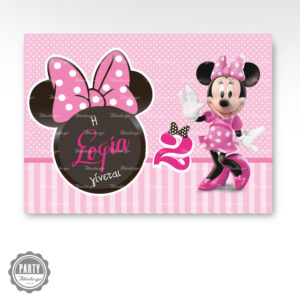 backdrop Minnie Party
